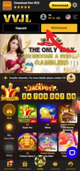 VVJL Casino Withdraw 1