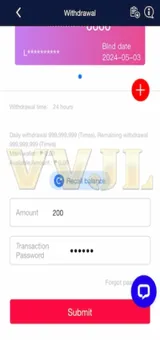 VVJL Casino Withdraw 5